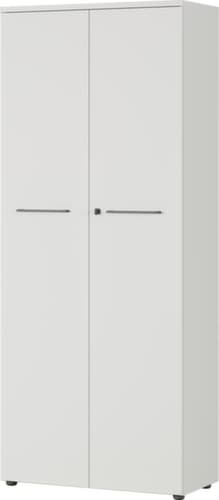 Armoire de classement GW-AGENDA, 5 hauteurs des classeurs, gris clair/gris clair