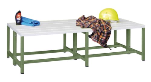 PAVOY Banc vestiaire Basis avec lames en plastique