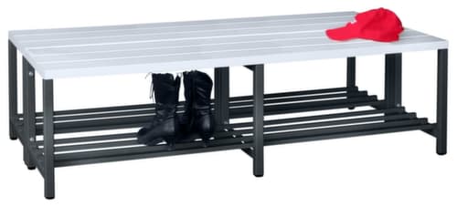 PAVOY Banc vestiaire Basis avec lames en plastique