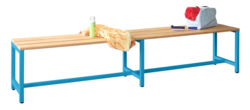 PAVOY Banc vestiaire Basis avec lames en bois
