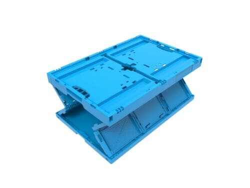 Walther Faltsysteme Bac repliable, bleu, capacité 66 l