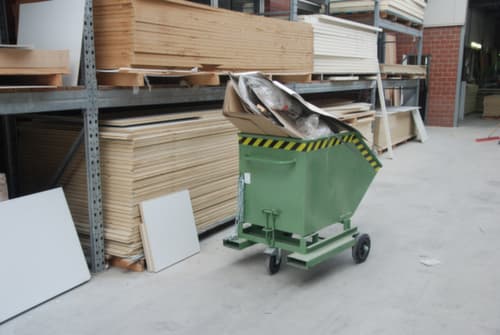 Bauer Benne roulante pour copeaux SKW-ET 400 avec robinet de vidange