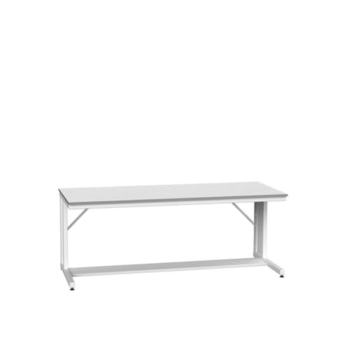 bott établi de montage autoportant verso, RAL7035 gris clair