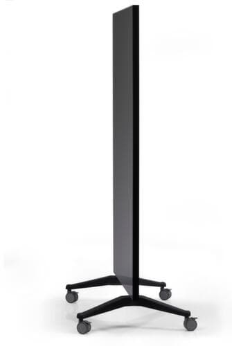 Legamaster tableau en verre mobile, hauteur x largeur 1950 x 900 mm