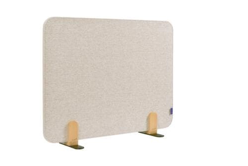 Legamaster Cloison de table insonorisante ELEMENTS, hauteur x largeur 600 x 800 mm, paroi beige