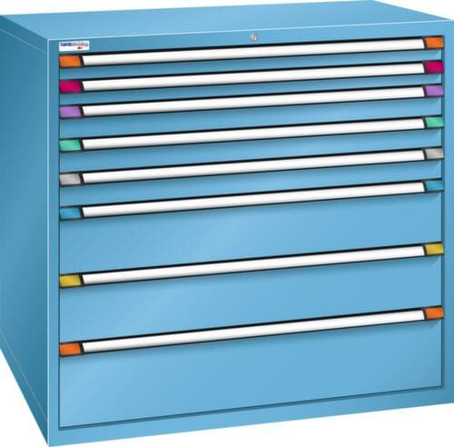 Thurmetall Armoire à tiroirs de largeur 1205 mm, 8 tiroir(s)