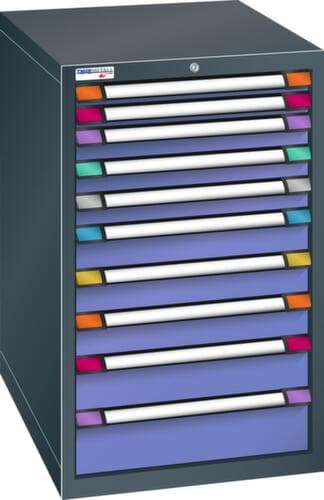 Thurmetall Armoire à tiroirs largeur 605 mm, 10 tiroir(s)