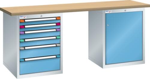 Thurmetall Établi, 6 tiroirs, 1 armoire