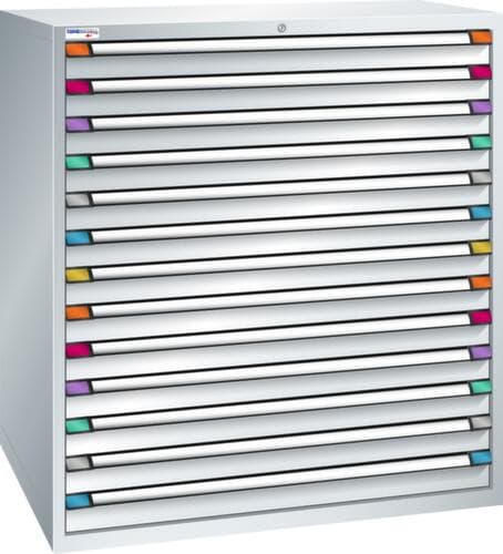 Thurmetall Armoire à tiroirs de largeur 1205 mm, 13 tiroir(s)