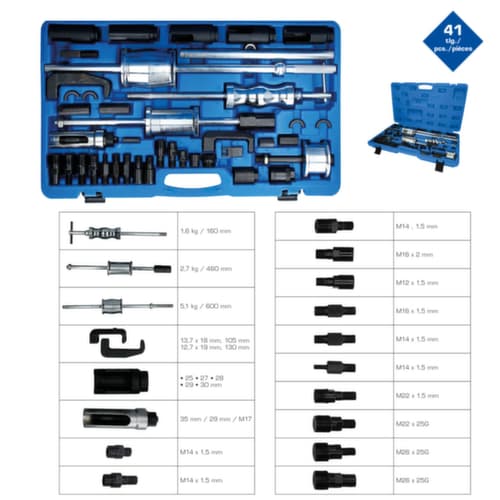 Brilliant Tools Jeu d'extracteurs d'injecteurs