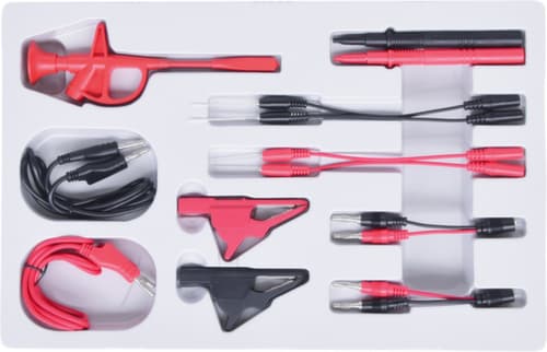 KS Tools Jeu de câbles de test et de mesure pour le diagnostic 12/24V