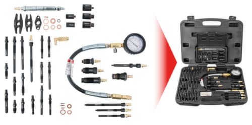 KS Tools Jeu de testeurs de compression pour moteurs diesel