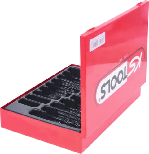 KS Tools Jeu de forets hélicoïdaux HSS-R
