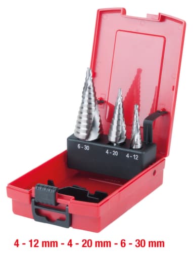KS Tools Jeu de forets étagés HSS