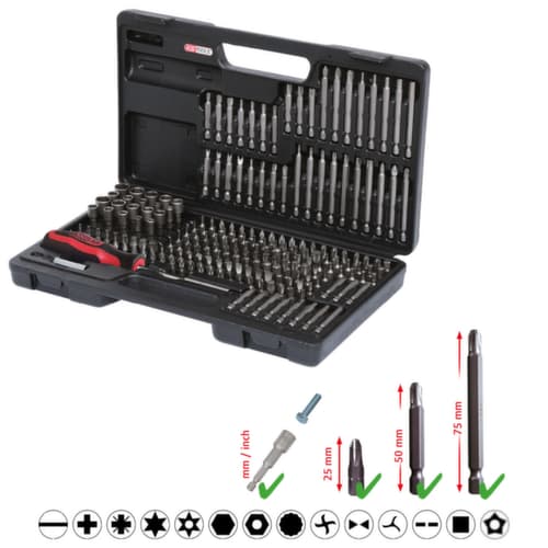 KS Tools Jeu d'embouts 1/4"