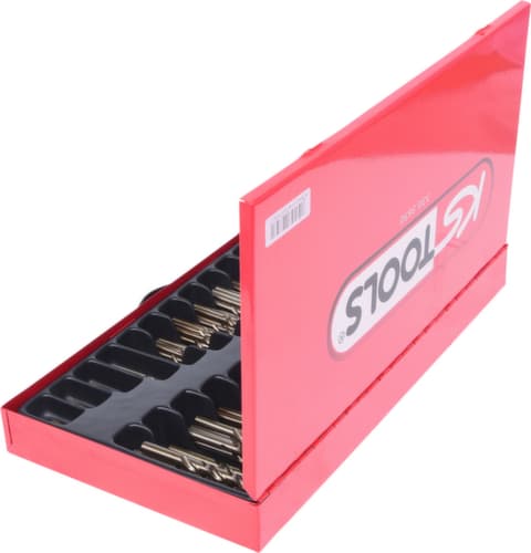 KS Tools Jeu de forets hélicoïdaux HSS-G Co 5