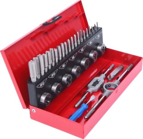 KS Tools Jeu d'outils de filetage en acier inoxydable