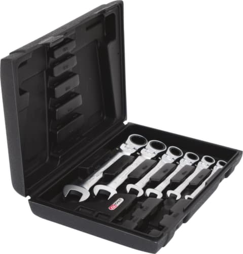 KS Tools GEARplus Jeu de clés à cliquet articulé