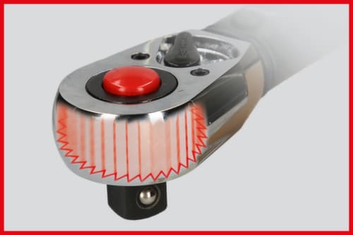 KS Tools Clé dynamométrique à cliquet de précision ERGOTORQUE® 1/2"