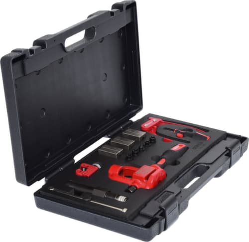 KS Tools FLAREFIX 1 Jeu d'outils universels pour l'évasement des conduites de frein avec broche hydraulique