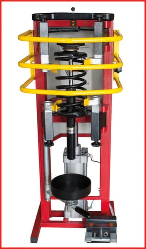 KS Tools Support pour air comprimé avec pince à ressort et plaque d'adaptation incluse