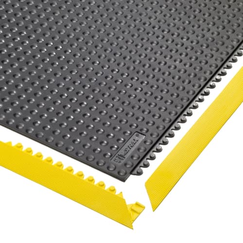 tapis de sol anti-fatigue Almelo résistant aux produits chimiques, dalle, longueur x largeur 910 x 910 mm