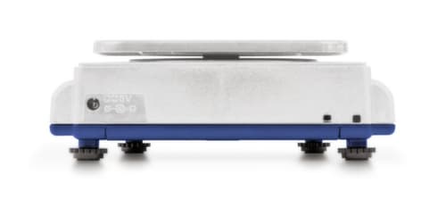 KERN balance de table EHA 500-2 avec plateforme en acier inoxydable, plage de pesage 0,5 kg