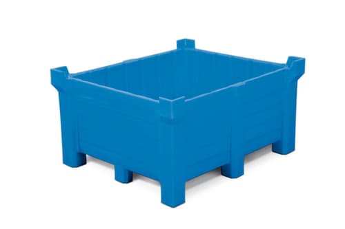 Empilage des conteneurs, bleu, capacité 400 l