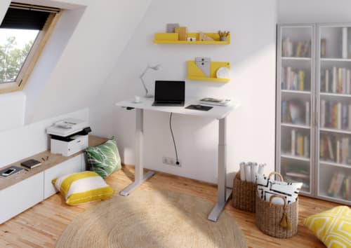 Bureau assis-debout à hauteur réglable électriquement Mini Office XMST612