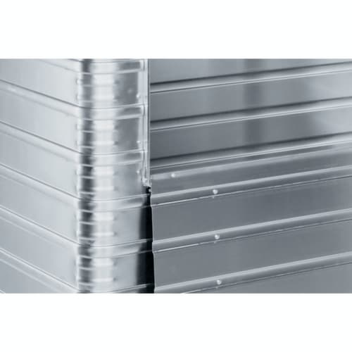 ZARGES Chariot conteneur W 171 en aluminium, plateau 900 x 500 mm, capacité 350 l