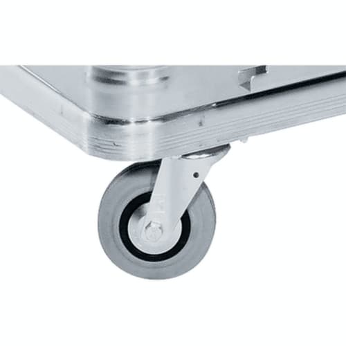 ZARGES Chariot conteneur W 171 en aluminium, plateau 900 x 500 mm, capacité 350 l
