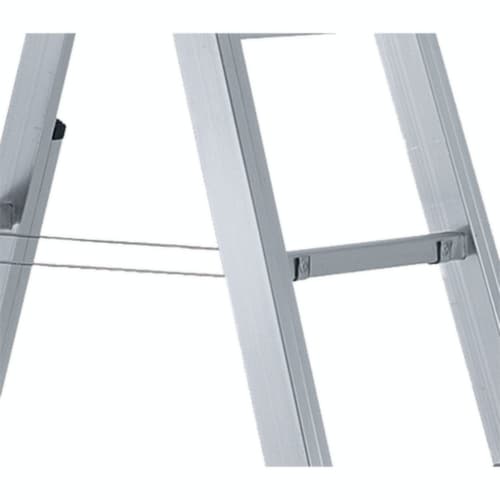 ZARGES Escabeau pour escaliers, 2 x 6 échelons