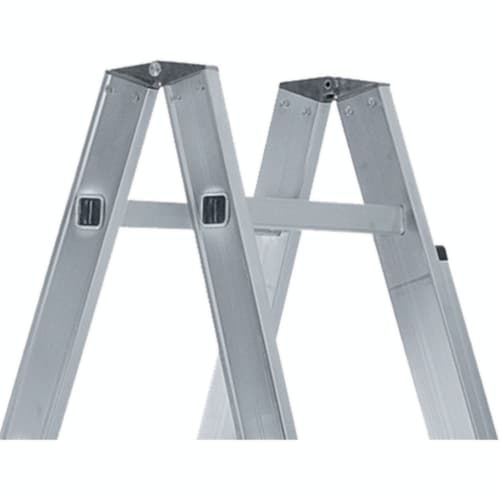 ZARGES Escabeau pour escaliers, 2 x 6 échelons