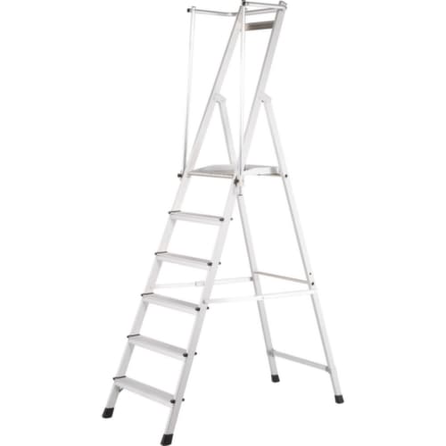 ZARGES Escabeau grande hauteur ZAP NEO S avec main courante rabattable