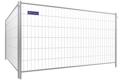 Schake Clôture mobile, hauteur x largeur 1200 x 3500 mm
