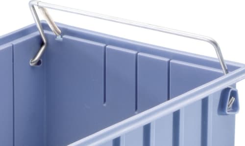 Fixation du support pour bac pour rayonnages et armoires