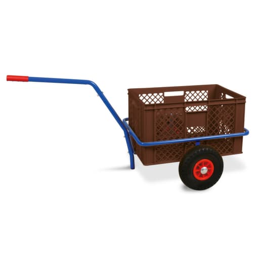 chariot à timon avec caisse en plastique amovible, force 200 kg