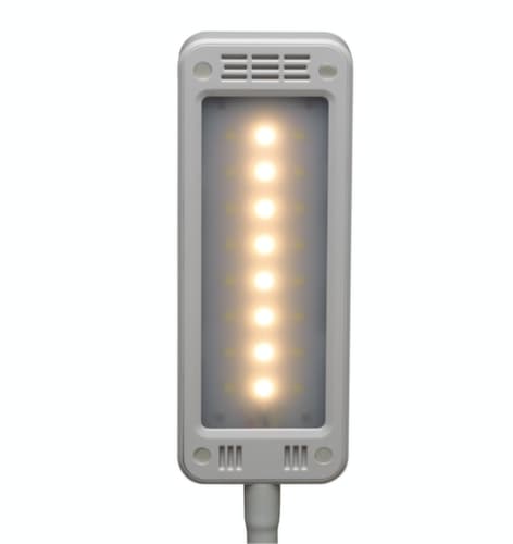 MAUL Lampe de bureau DEL compacte MAULpearly colour vario avec température de couleur réglable, lumière blanc lumière du jour à blanc chaud, noir