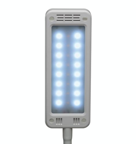 MAUL Lampe de bureau DEL compacte MAULpearly colour vario avec température de couleur réglable, lumière blanc lumière du jour à blanc chaud, noir