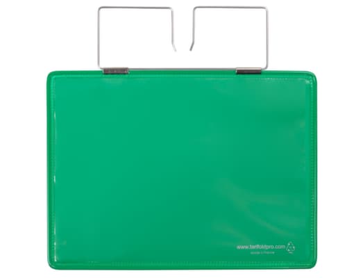 tarifold Pochette de marquage, DIN A5, à suspendre avec support en inox