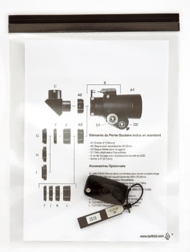 tarifold Pochette transparente magnétique, transparent