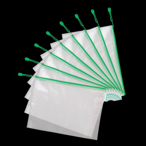 tarifold Sachet à fermeture éclair, transparent, DIN A4