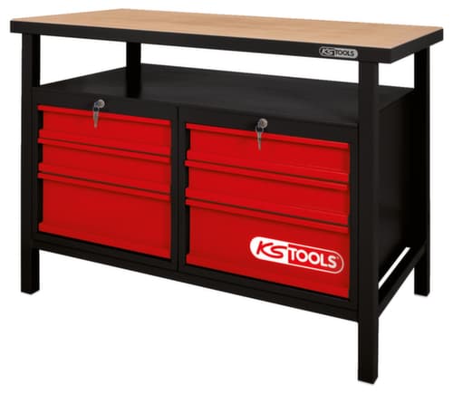 KS Tools Établi avec 6 tiroirs