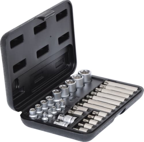 KS Tools Jeu de clés à douille et d'embouts Torx