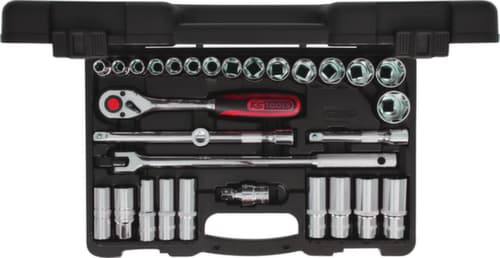 KS Tools Jeu de clés à douille 1/2" CHROMEplus