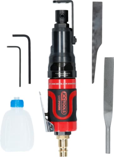 KS Tools SlimPOWER Mini Scie sauteuse à corps pneumatique