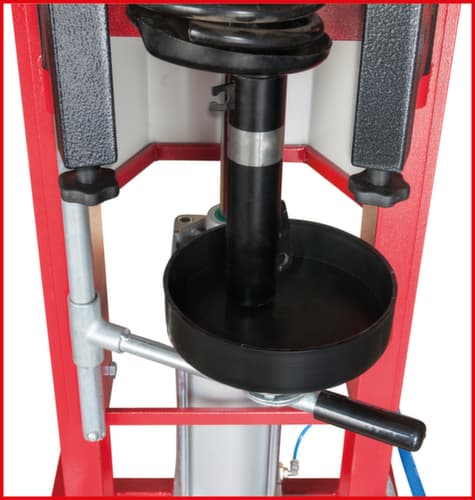 KS Tools Support pour air comprimé avec pince à ressort et plaque d'adaptation incluse