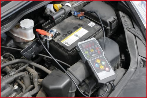 KS Tools Testeur de batterie numérique 12V