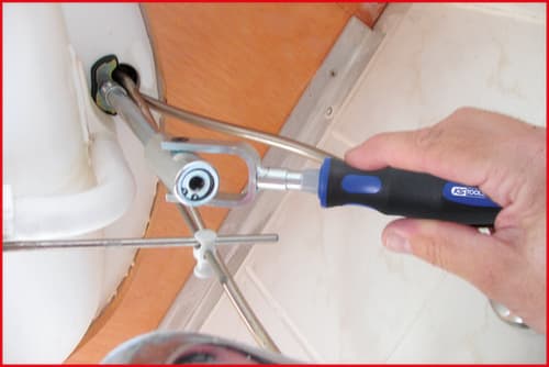 KS Tools Ensemble de montage pour lavabo