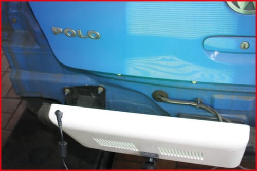 KS Tools Miroir à fossettes avec lumière